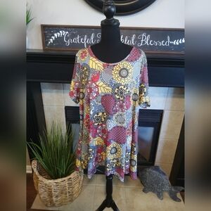 Enmain Ladies Boho Tunic Top